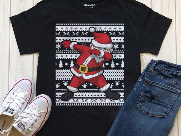 Santa t-shirt designs graphic for download png psd files