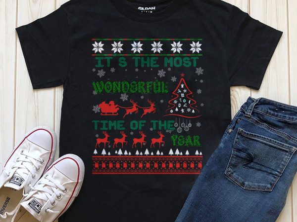 It’s the most wonderful time for the year shirt design for download
