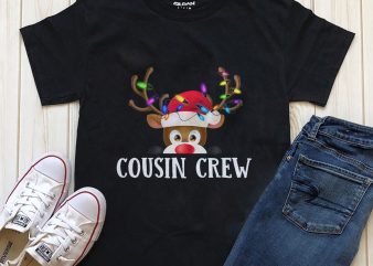 Cousin Crew graphic t-shirt design for download