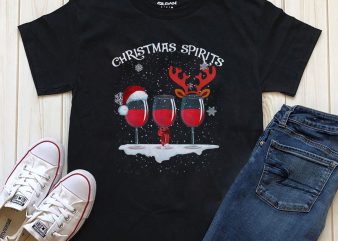 Christmas Spirits Digital t-shirt design