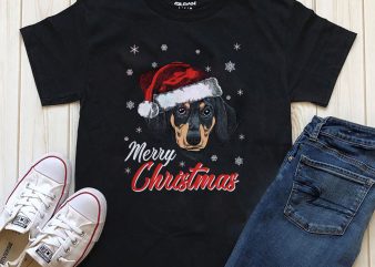 Merry Christmas God T-shirt design PNG PSD files, editable text