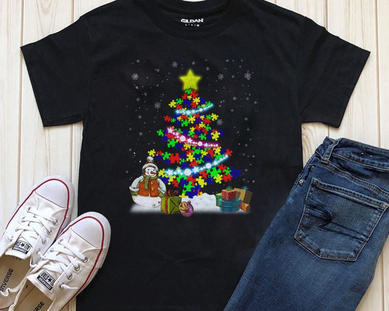 Christmas tree t-shirt design graphic t shirt design graphic