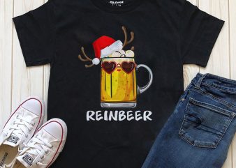 Reinbeer PNG t-shirt design for sale