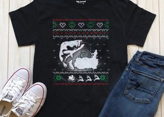Fishing Christmas Png T-shirt design