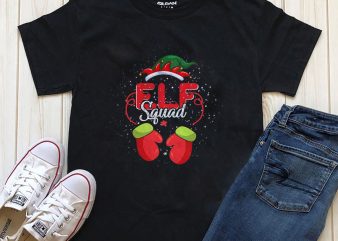 Elf Squad graphic t-shirt design for sale