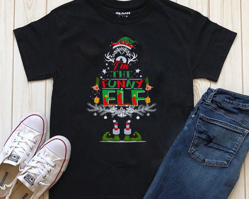 I’m the funny ELF PNG PSD files for download t-shirt design t shirt design png