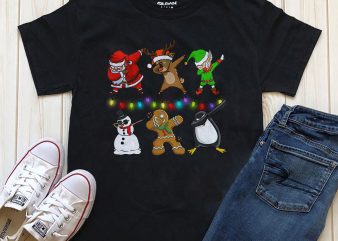 Christmas Dab Png T-shirt Design
