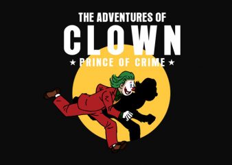 the adventure of clown prince of crime buy t shirt design