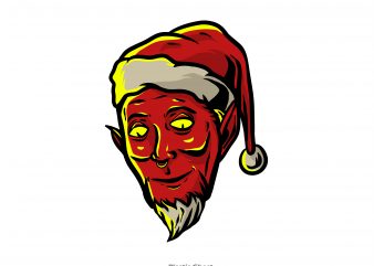 Evil Santa Claus buy t shirt design