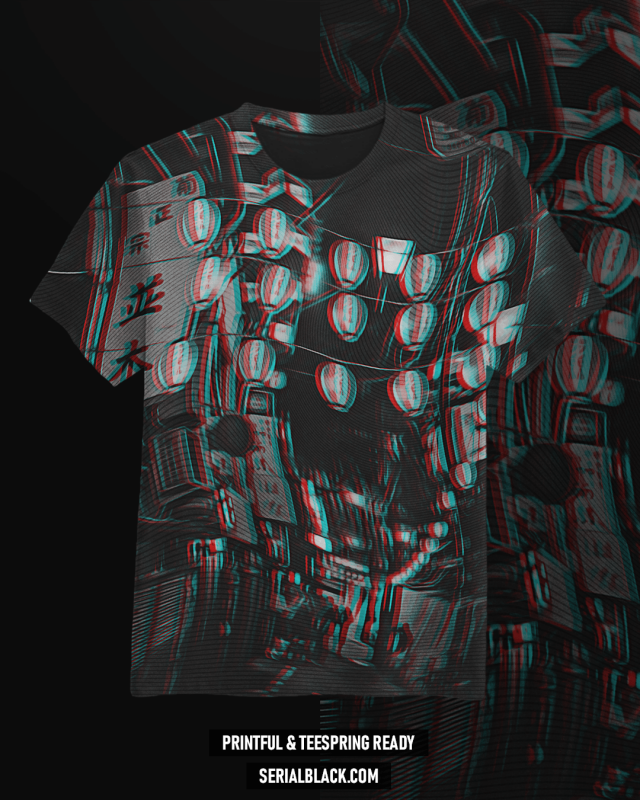 Glitch T-Shirt Design Bundle #1 t shirt design png