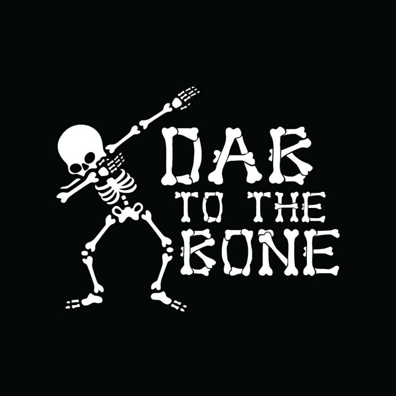 Dab to the bone Halloween T-shirt Design, Printables, Vector, Instant download tshirt design for merch by amazon