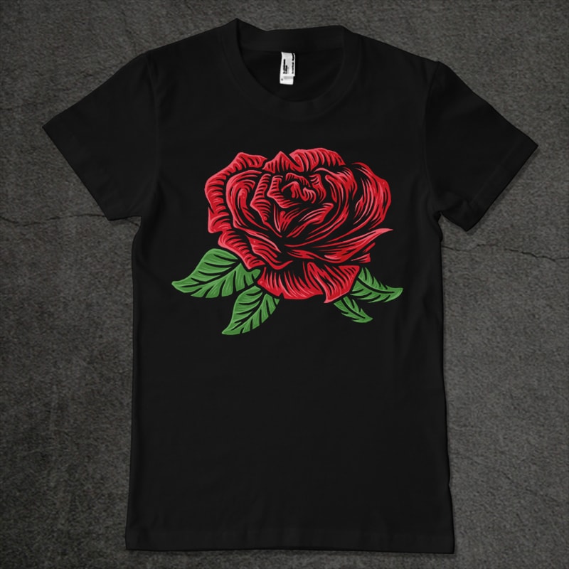 the roses tshirt design for sale