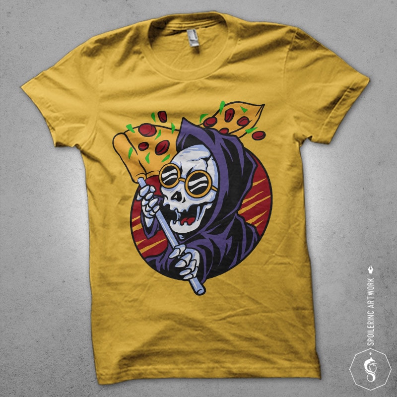 dead of pizza Vector t-shirt design buy t shirt designs artwork