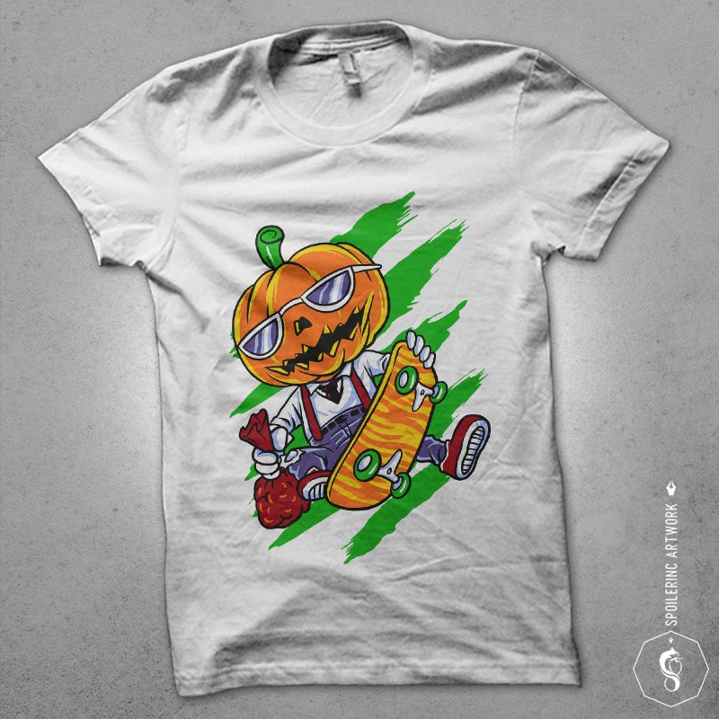 trick or treat Vector t-shirt design commercial use t shirt designs