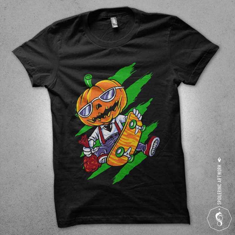 trick or treat Vector t-shirt design commercial use t shirt designs