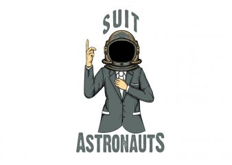 Astronaut t-shirt design