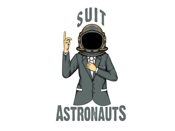 Astronaut t-shirt design