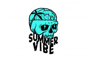 summer vibe 1 t-shirt design