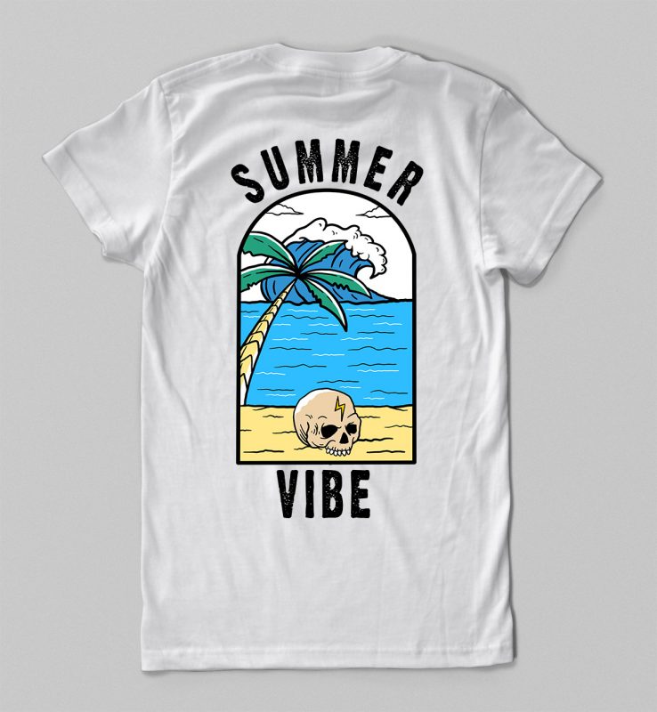 SUMMER t-shirt design tshirt designs for merch by amazon