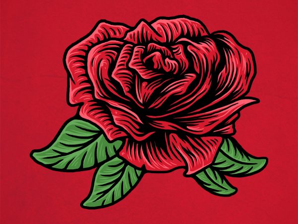 The roses t shirt design png