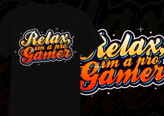 Gamer T-Shirt Design