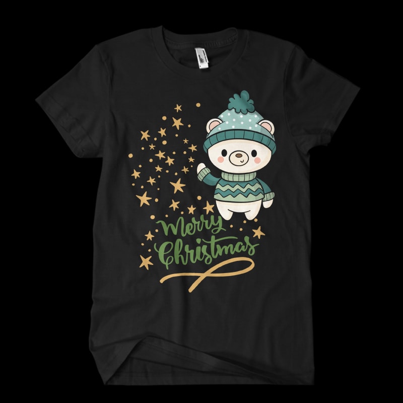 Christmas4 t shirt vector file