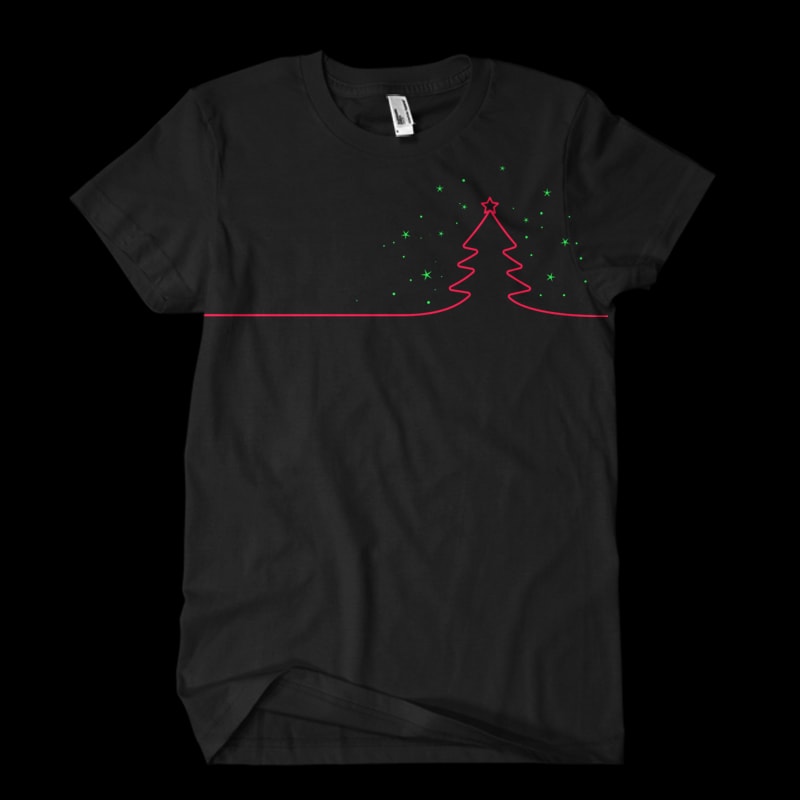 Christmas10 t shirt vector file t shirt designs for printful