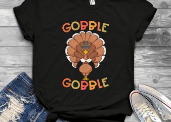 Gobble graphic t-shirt design