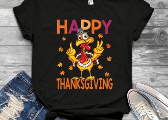 Happy Thanksgiving shirt design png