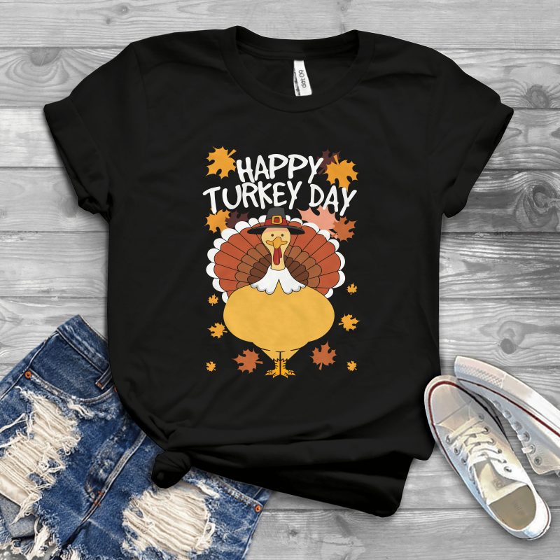 Happy turkey day buy tshirt design