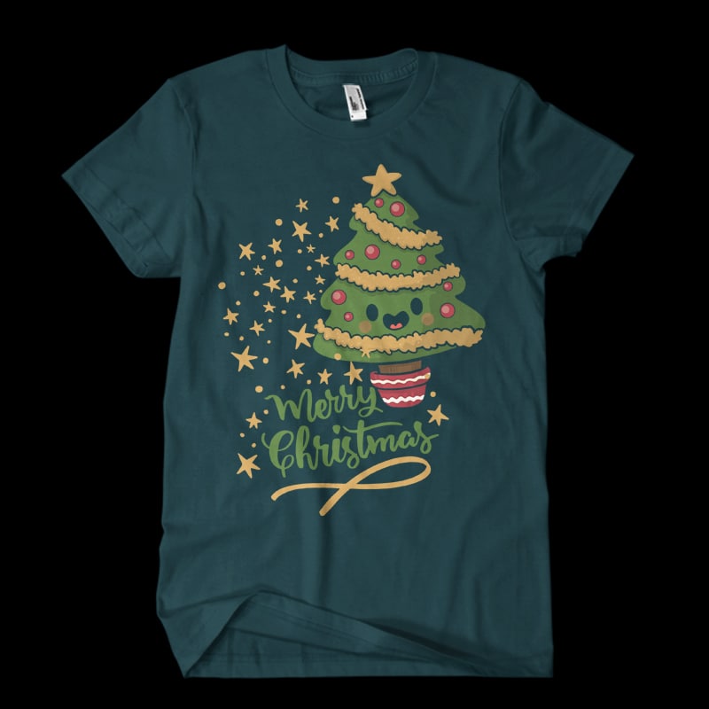 Christmas2 t shirt vector file tshirt factory