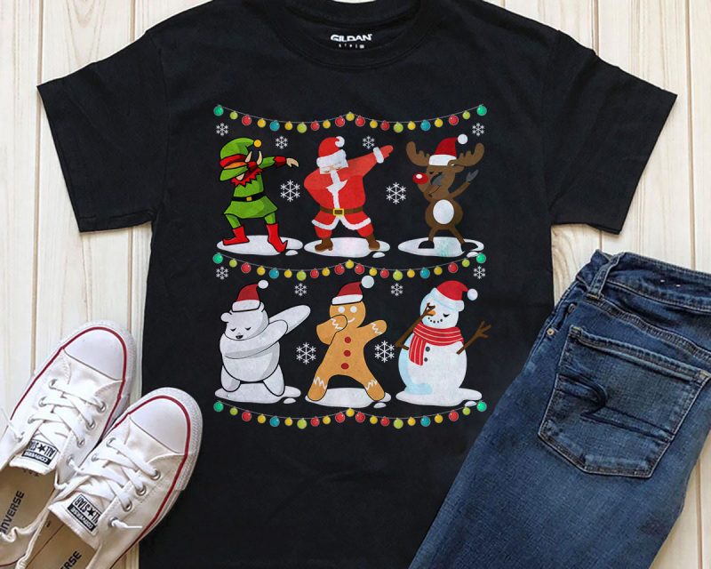 BIG BUNDLE CHRISTMAS PART 2- 300 DESIGNS – 95% OFF – WIN THE SEASON NOW! t shirt design for printify