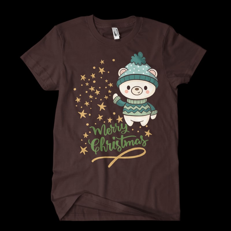 Christmas4 t shirt vector file