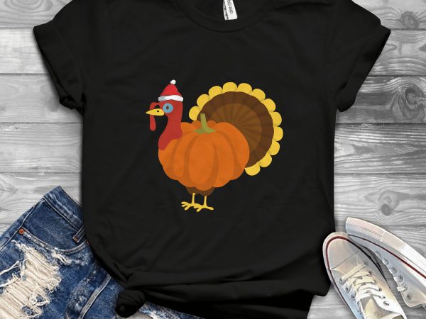 Pumpkin turkey buy t shirt design artwork