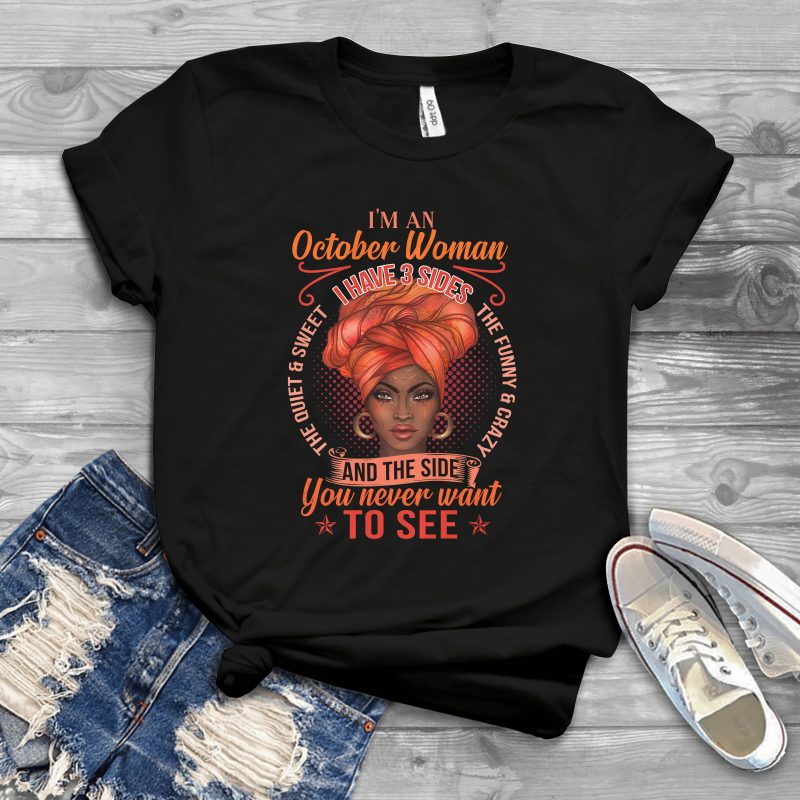 Birthday Girl and Queen – Editable – Scale Easily – 5 tshirt factory