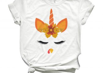 turkey unicorn t shirt design to buy