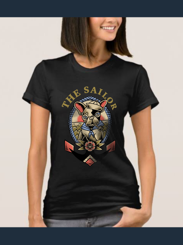 The sailor dog t shirt designs for teespring