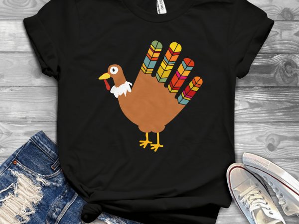 Funny turkey t shirt design for sale