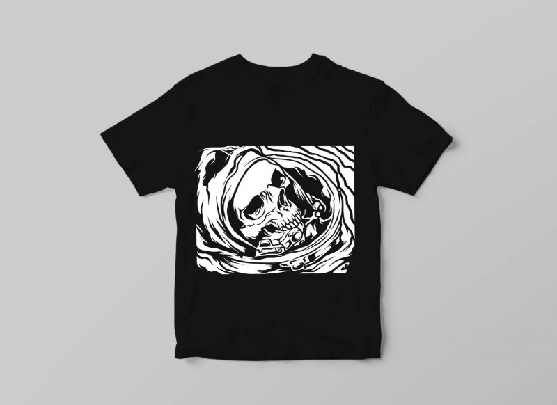 ASTRODEAD t shirt designs for printify