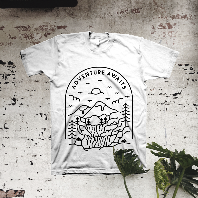 Adventure Awaits t shirt designs for teespring