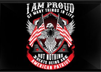American Patriot vector t shirt design for download