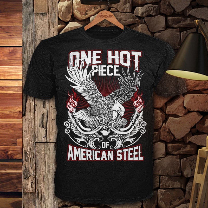 American Steel t shirt designs for teespring