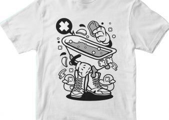 Bathtub tshirt design for sale