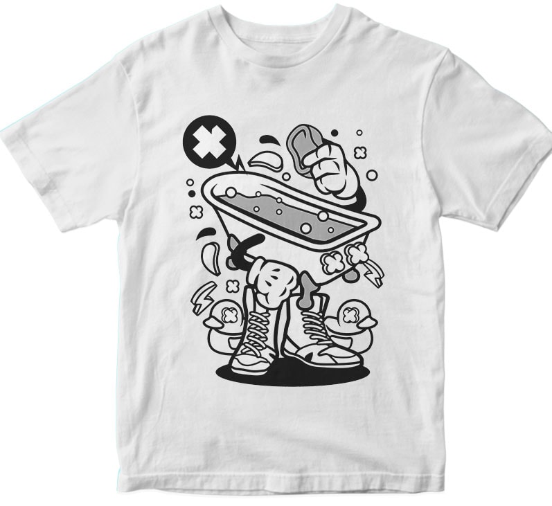 Bathtub tshirt design for sale - Buy t-shirt designs