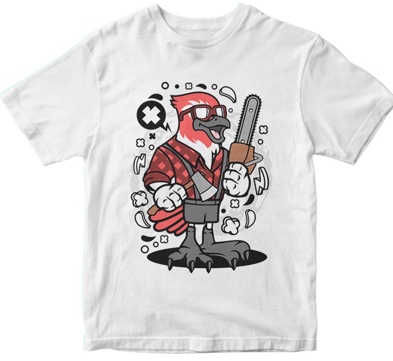 Bird Lumberjack buy t shirt design