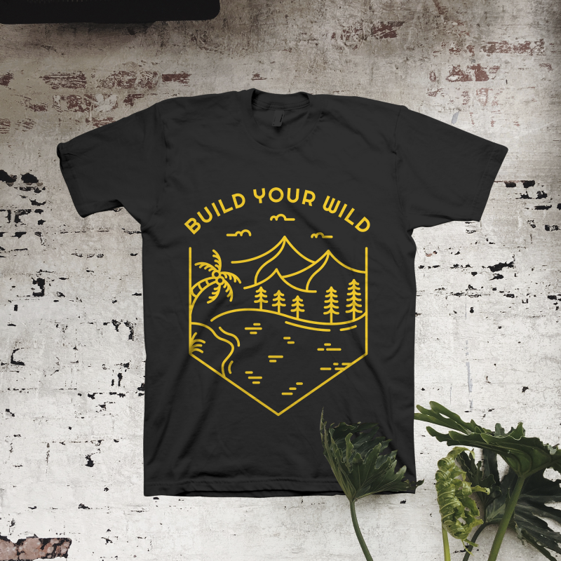 Build Your Wild t shirt designs for sale