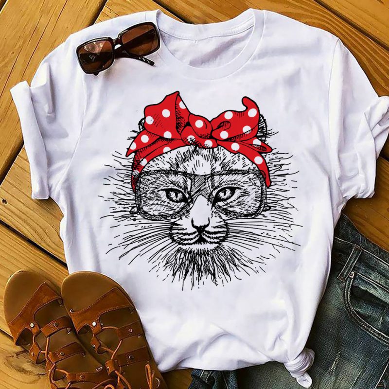 50 cat t-shirt designs bundle