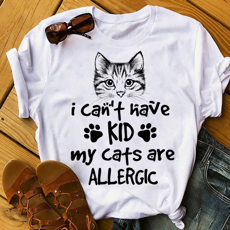 Cat t-shirt designs bundle