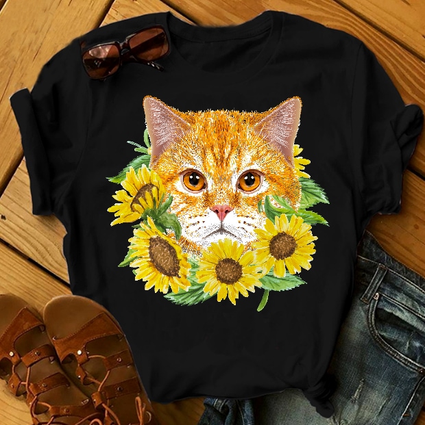 Cat t-shirt designs for sale
