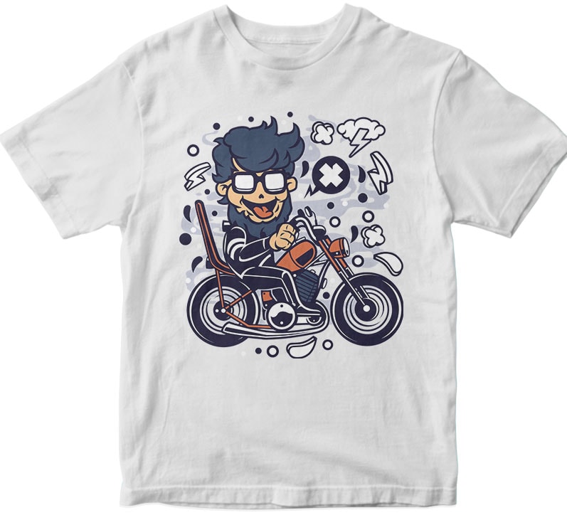 Chopper Hipster buy t shirt designs artwork